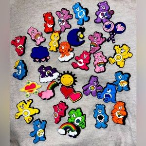 Care Bear croc charms 31 pieces ✨